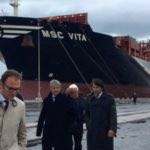 Aponte MSC Vita e1509967760269 Arrivata a Livorno la "MSC Meline - Si apre la strada al ritorno di altre compagnie?