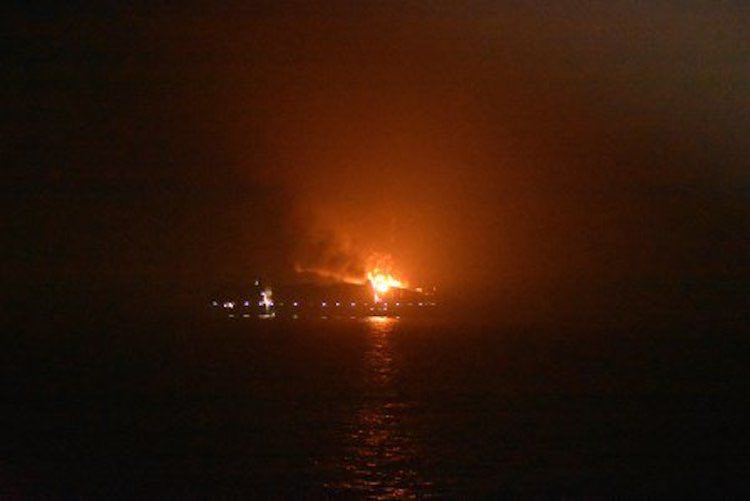 Incendio Maersk Honam