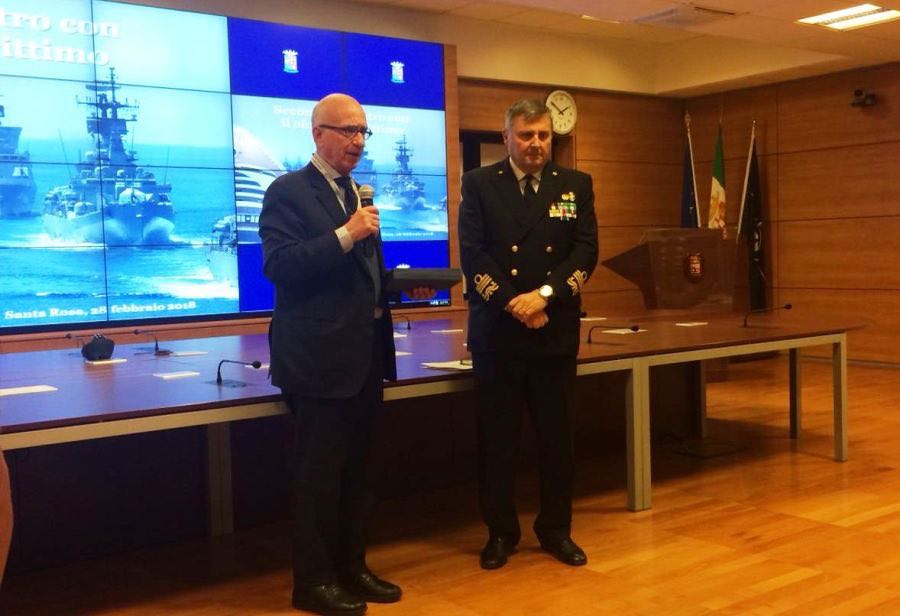 Incontro Marina Militare Cluster marittimo nazionale