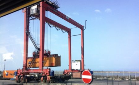 TDT Gru binari MED Ports visita il porto di Livorno / FOTO