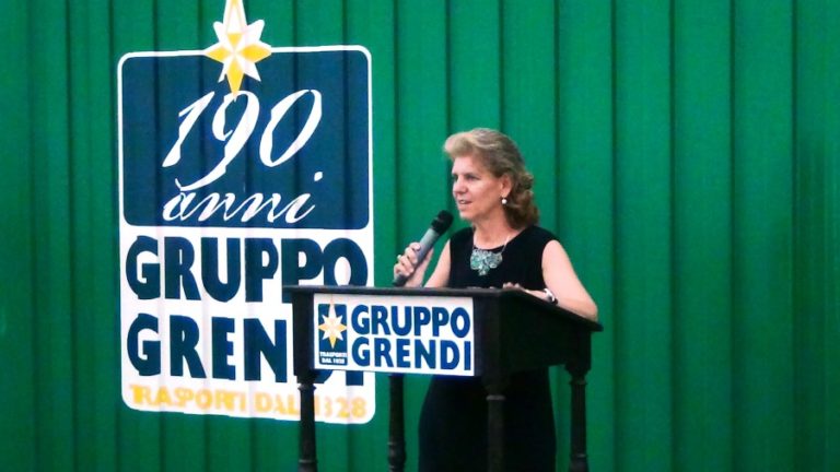 Costanza Musso Cavaliere del Lavoro Gruppo Grendi