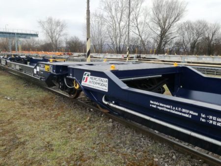 Mercitalia Carro T3000e Trasporto merci su ferro: Polo Mercitalia presenta i nuovi mezzi a InnoTrans 2018, Berlino