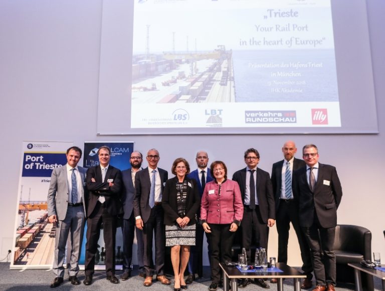 Missione del porto di trieste a Monaco di baviera