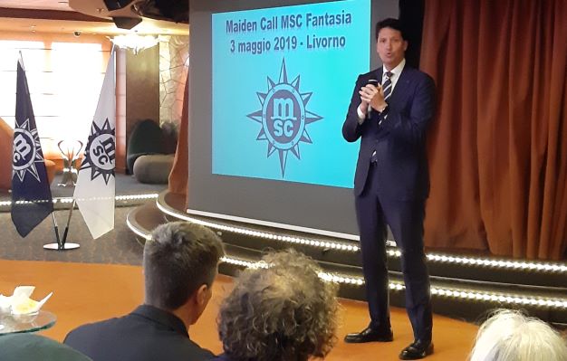 Leonardo Massa MSC Crociere Maiden Call MSC Fantasia porto Livorno