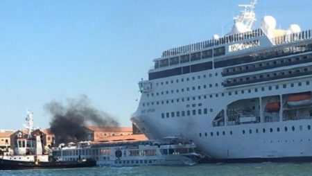 MSC Opera scontro a Venezia Giudecca urata battello commento Confturismo Veneto.