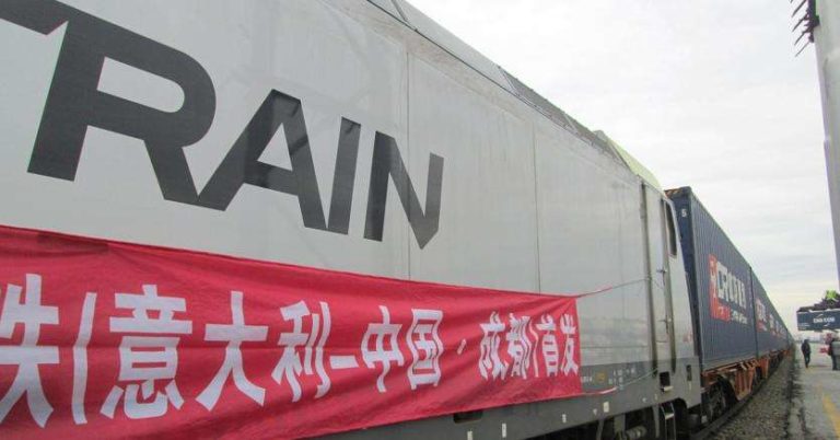 Treno Italia Cina