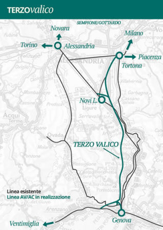 terzo valico Terzo Valico /Rfi: No al ripristino dello shunt a Novi - Non si torna al progetto originario