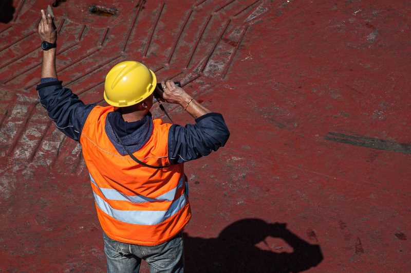 lavoratore porto