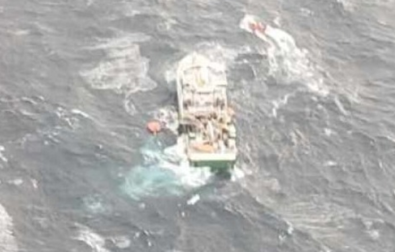 peschereccio affonda