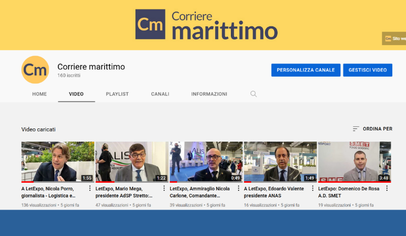 Youtube Corrieremarittimo