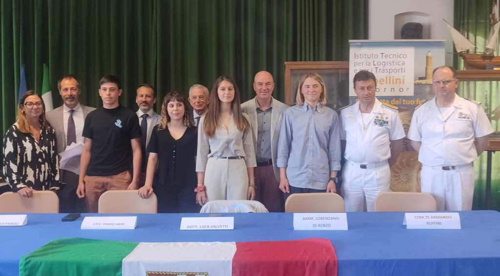 Consegnate le borse di studio Corpo Piloti di Livorno ai 4 migliori studenti del Nautico