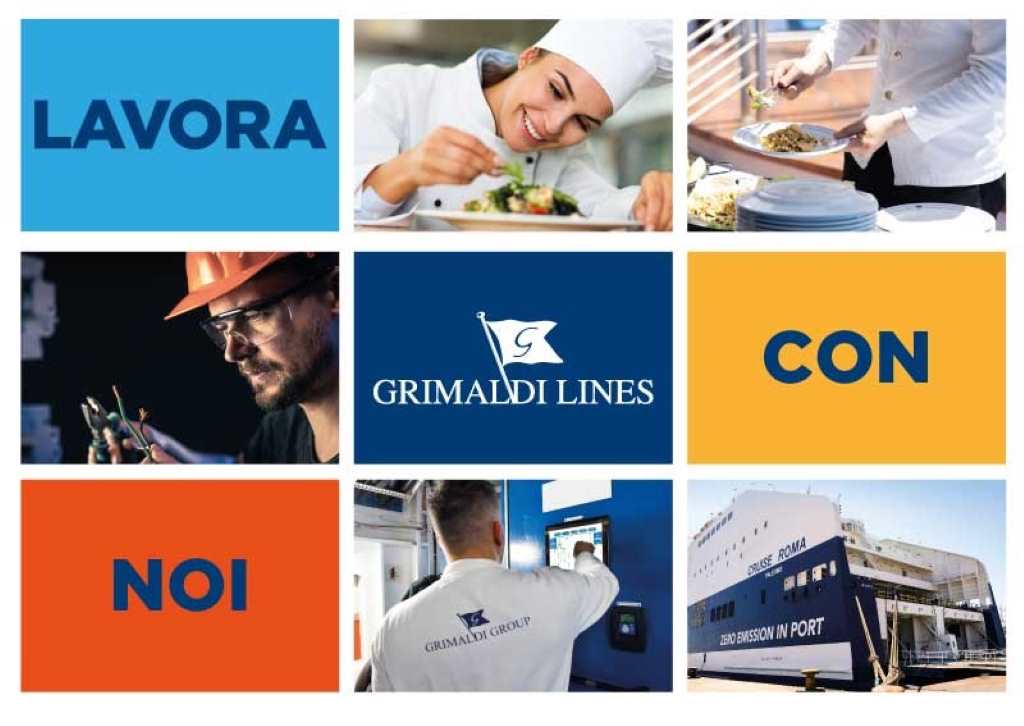 Grimaldi ricerca personale di bordo, 150 figure professionali – Recruiting days in tutta Italia