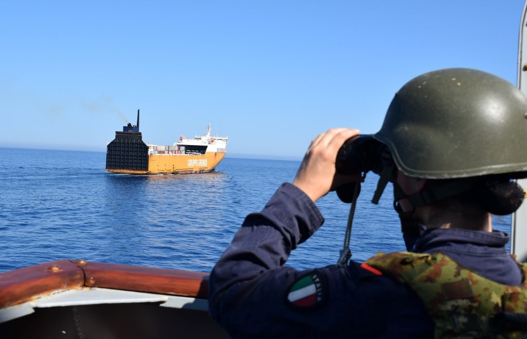 Esercitazioni nave Grendi