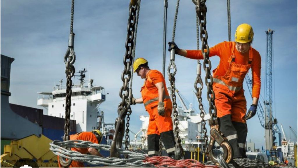 Lavoratori porto