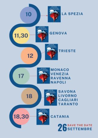 immagine orari Wista Italy lancia il flash mob letterario: "Donne sul ponte di comando" in 11 porti nazionali