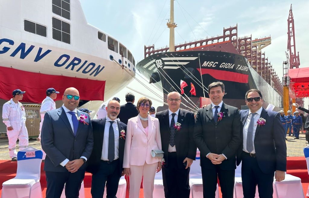 GNV Orion 2 GNV prende in consegna in Cina GNV Orion, nuovo traghetto di ultima generazione (foto)