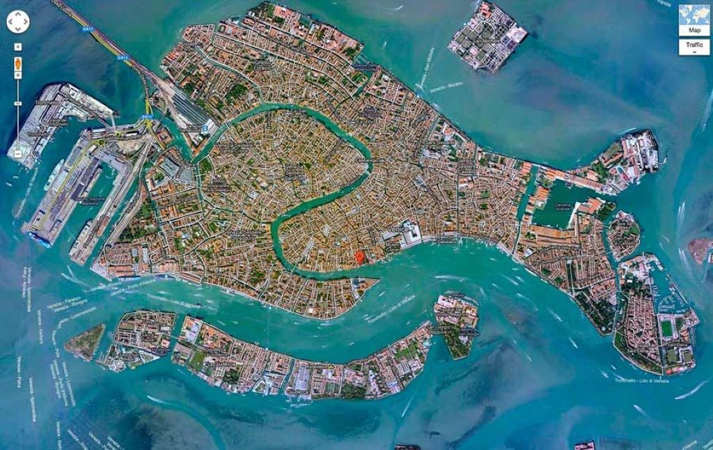 Venezia vista aerea