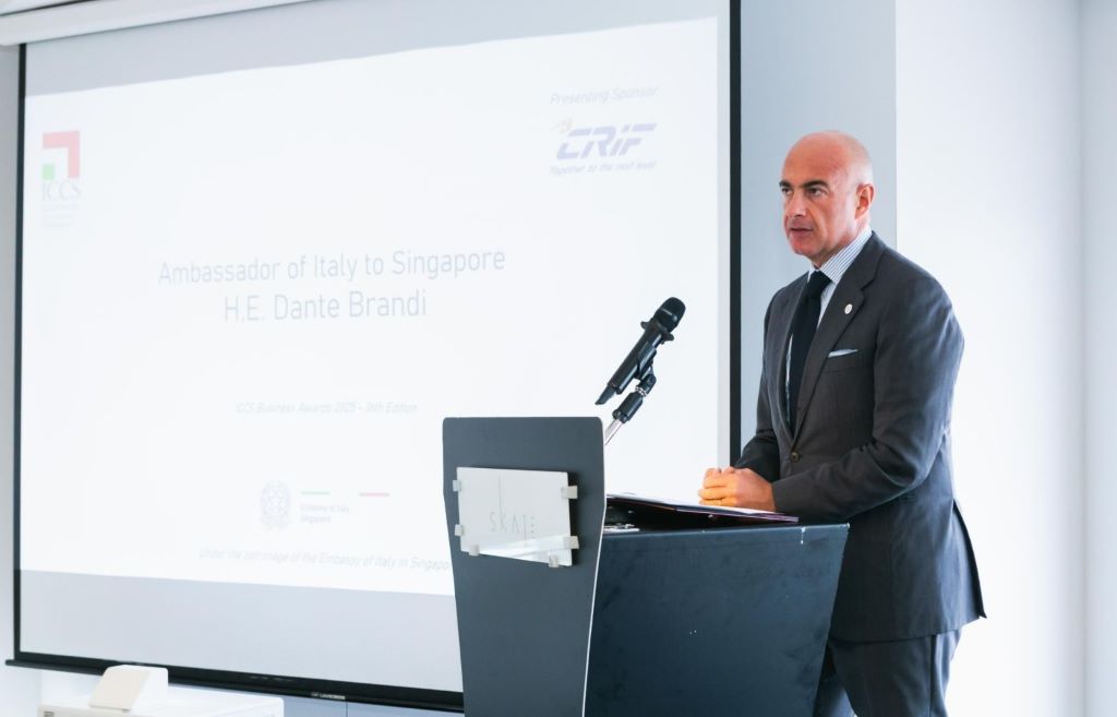 PSA ITALY 3 PSA International riceve il premio "Migliore investitore di Singapore in Italia" per il 2025